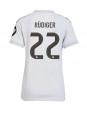 Billige Real Madrid Antonio Rudiger #22 Hjemmedrakt Dame 2025-26 Kortermet